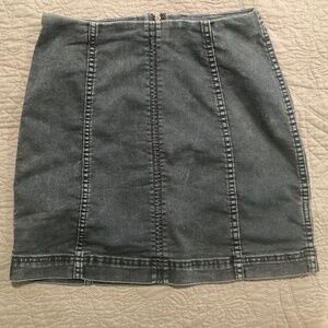 Free People Denim Mini Skirt